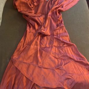 WAYF wrap dress